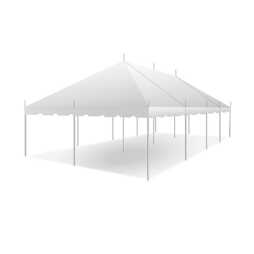 118' x 40' Classic Series Pole Tent, Sectional Tent Top, Complete