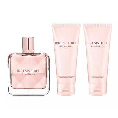 Givenchy Irresistible Gift Set 80ml EDP + 75ml Body Lotion + 75ml Shower Gel - Feel Gorgeous