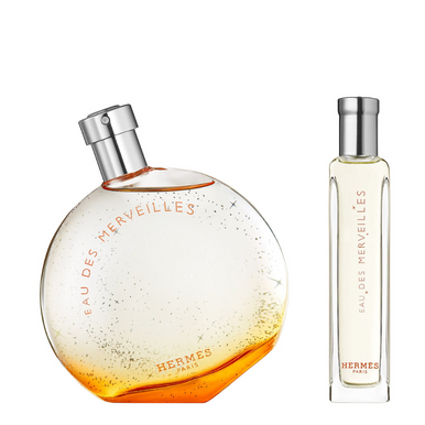 Hermes Eau Des Merveilles Gift Set EDT 50ml+ EDT 15ml