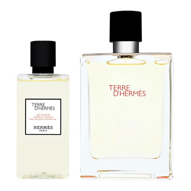 Hermes Terre D'Hermes 100ml EDT + 80ml Shower Gel
