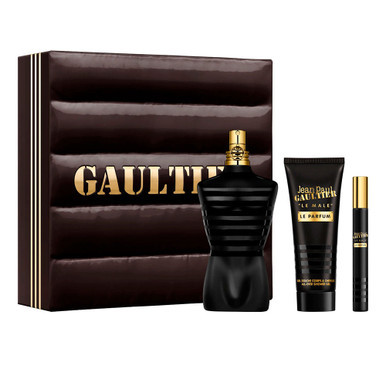 Jean Paul Gaultier Le Male Parfum Gift Set : 125ml EDP Spray + 75ml Shower Gel + 10ml EDP Spray - Feel Gorgeous
