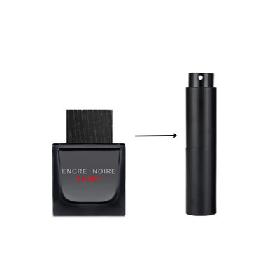 Lalique Encre Noire Men Sport Eau De Toilette Spray Refillable Atomiser 10ml