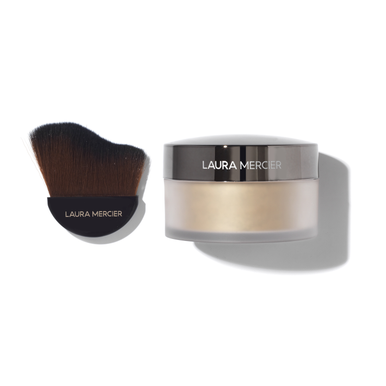Laura Mercier Make It Glow Translucent Setting Powder + Brush