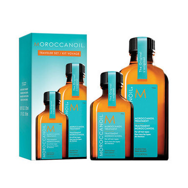 Moroccanoil Traveler Set Treatment For All Hair Types 25ml & Treatment For All Hair Types 50ml