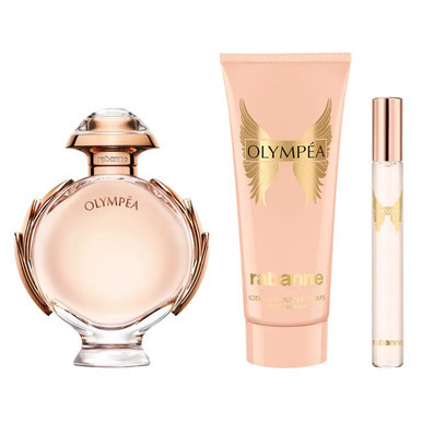 Paco Rabanne Olympea Gift Set EDP Spray 50ml+ Body Lotion 100ml+ EDP Spray 10ml