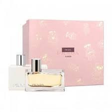 Prada Amber Eau de Parfum Spray 50ml + Body Lotion 100ml Gift Set