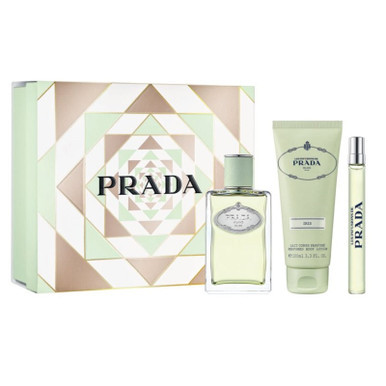 Prada Infusion D'iris Les Infusions Gift Set 50ml EDP + 10ml EDP + 100ml Body Lotion