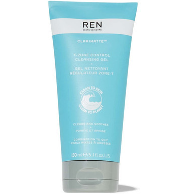 REN Clean Skincare Clarimatte T-Zone Control Cleansing Gel 150ml - Feel Gorgeous