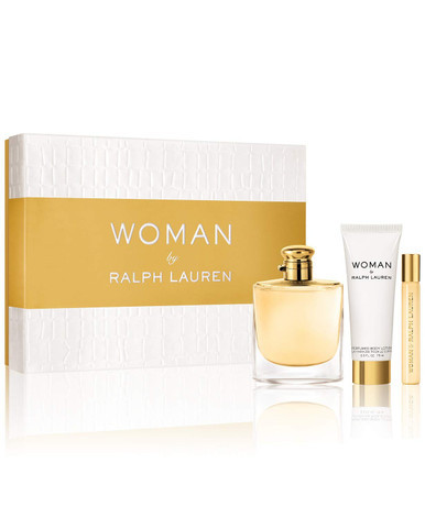 Ralph Lauren Woman By Ralph Lauren Gift Set 50ml EDP + 10ml EDP + 75ml Body Lotion