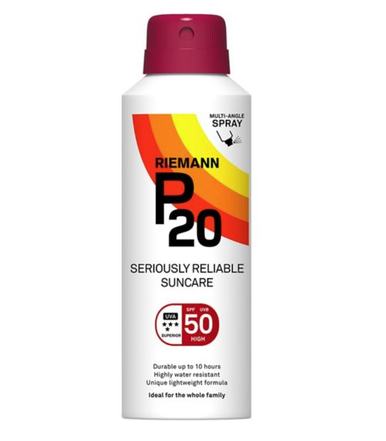 Riemann P20 Seriously Reliable Suncare Continuous Spray SPF50 150ml