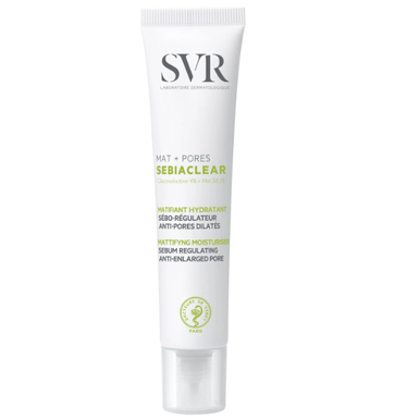 SVR Sebiaclear Mat+Pores Sebum Regulator Cream 40ml - Feel Gorgeous