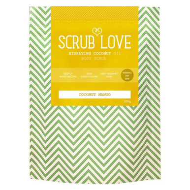 Scrub Love Coconut Mango Hydrating Coconut Oil Body Scrub 200g