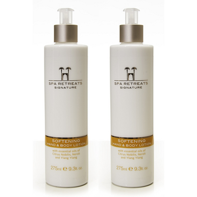 Spa Retreats Signature Softening Hand & Body Lotion 275ml (Set of 2)