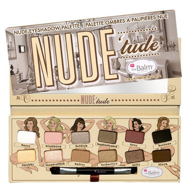 The Balm Nude Tude Nude Eyeshadow Palette - Look Incredible