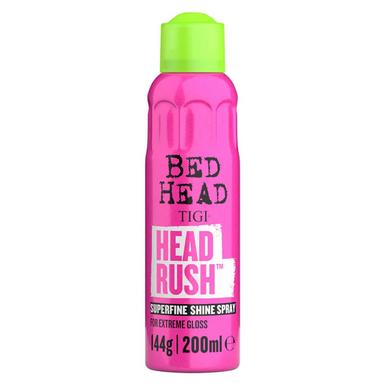 Tigi Bed Head Headrush Shine Spray With Superfine Mist 200ml