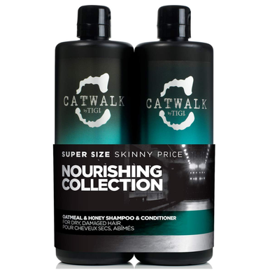 Tigi Catwalk Oatmeal & Honey Tween Shampoo & Conditoner Duo 2 x 750ml