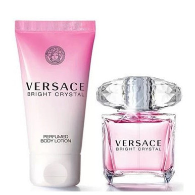 Versace Bright Crystal Gift Set 30ml EDT + 50ml Body Lotion