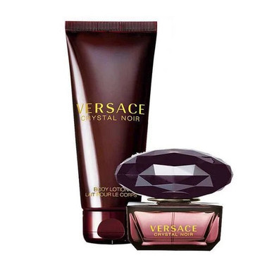 Versace Crystal Noir Gift Set 50ml EDT + 100ml Body Lotion