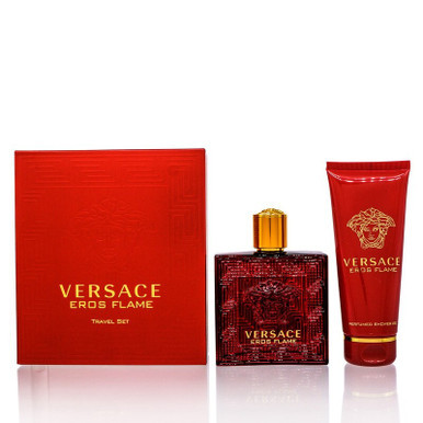 Versace Eros Flame Gift Set 100ml EDP + 100ml Shower Gel