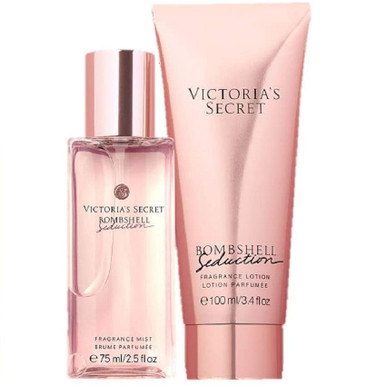 Victoria's Secret Bombshell Seduction Gift Set 75ml Fragrance Mist + 100ml Body Cream