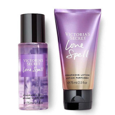 Victoria's Secret Love Spell Gift Set 75ml Fragrance Mist + 75ml Body Lotion