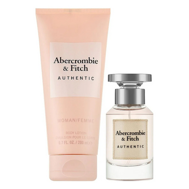 Abercrombie & Fitch Authentic Woman Gift Set 50ml EDP + 200ml Body Lotion