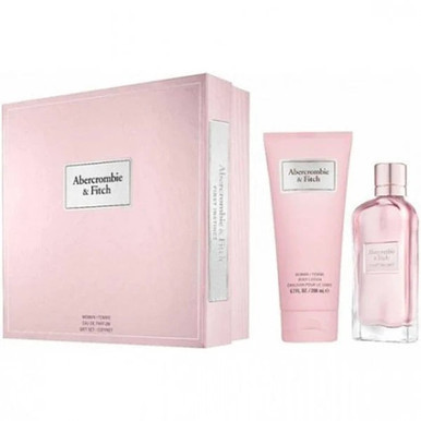 Abercrombie & Fitch First Instinct for Her Gift Set 100ml EDP + 100ml Body Lotion - Feel Gorgeous