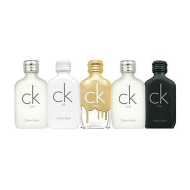Calvin Klein 5 Piece Miniatures Gift Set