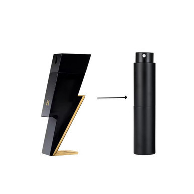 Carolina Herrera Bad Boy Eau De Toilette Spray Refillable Atomiser 10ml