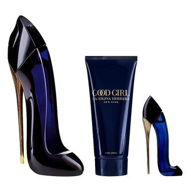 Carolina Herrera Good Girl Gift Set: 80ml EDP + 7ml EDP + 100ml Body Lotion - Feel Gorgeous