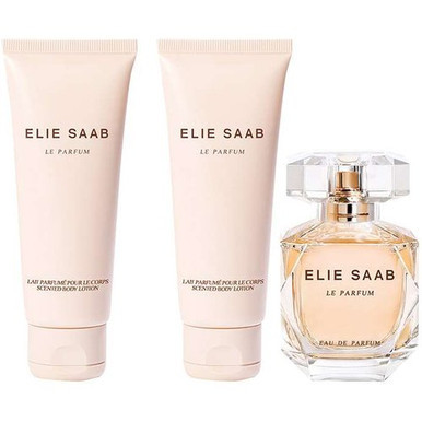 Elie Saab Le Parfum Gift Set 50ml EDP + 75ml Body Lotion + 75ml Shower Cream