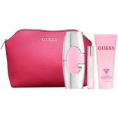 Guess Pink Gift Set EDP 75ml + EDP 15ml + Body Lotion 100ml + Pouch