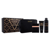 Guess Seductive Homme Noir Gift Set EDT 100ml + Shower Gel 100ml + Body Spray 170g + Pouch