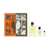 Hermes Terre D'hermes Eau Intense Vetiver Gift Set: 100ml EDP + 5ml EDP + 40ml Shower Gel - Feel Gorgeous