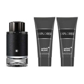 Mont Blanc Explorer Gift Set 100ml EDP + 100ml After Shave Balm + 100ml Shower Gel - Feel Gorgeous