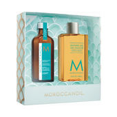 Moroccanoil Set 100ml Light Treatment + 250ml Shower Gel - Feel Gorgeous