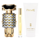 Paco Rabanne Fame Gift Set EDP Spray 50ml+ Body Lotion 100ml+ EDP Spray 10ml