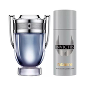 Paco Rabanne Invictus Gift Set 100ml EDT + 150ml Deodorant Spray