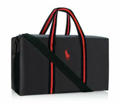 Ralph Lauren Polo Black Weekender Holdall Sport Duffle Travel Bag