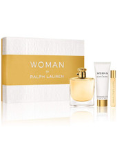Ralph Lauren Woman By Ralph Lauren Gift Set 50ml EDP + 10ml EDP + 75ml Body Lotion