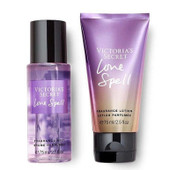 Victoria's Secret Love Spell Gift Set 75ml Fragrance Mist + 75ml Body Lotion
