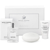 Acca Kappa Muschio Bianco White Moss EDC 3 Pieces Gift Set: EDC 100ml + Hand Cream 75ml + Soap 150g - Feel Gorgeous