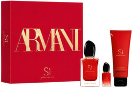 Giorgio Armani Si Passione Gift Set 50ml EDP + 75ml Body Lotion + 7ml EDP