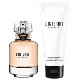 Givenchy L'interdit Gift Set 50ml EDP + 75ml Body Lotion - Feel Gorgeous