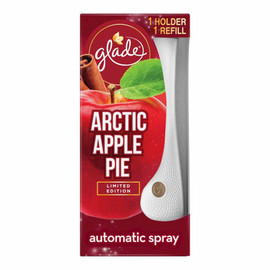 Glade Automatic Spray Holder + Arctic Apple Pie Refill 269ml & Batteries