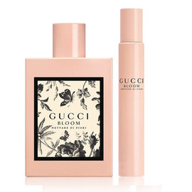 Gucci Bloom Nettare Di Fiori Gift Set 100ml EDP + Roller Ball 7.4ml EDP