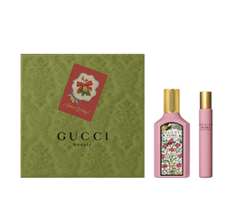 Gucci Flora Gorgeous Gardenia Gift Set: 50ml EDT + 7.4ml Rollerball EDT - Feel Gorgeous
