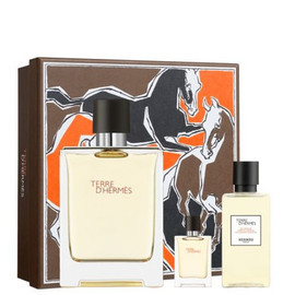 Hermes Terre D'Hermes Gift Set 100ml EDT + 40ml Shower Gel + 5ml Mini - Feel Gorgeous