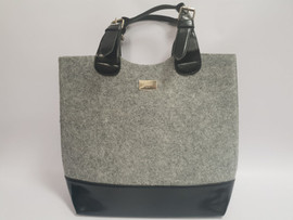 Hugo Boss Grey Tote Bag