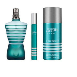 Jean Paul Gaultier Le Male Gift Set 125ml EDT + 10ml EDT + 150ml Deodorant Spray